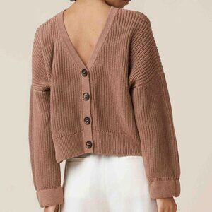 Vetta Chunky Cropped Cardigan